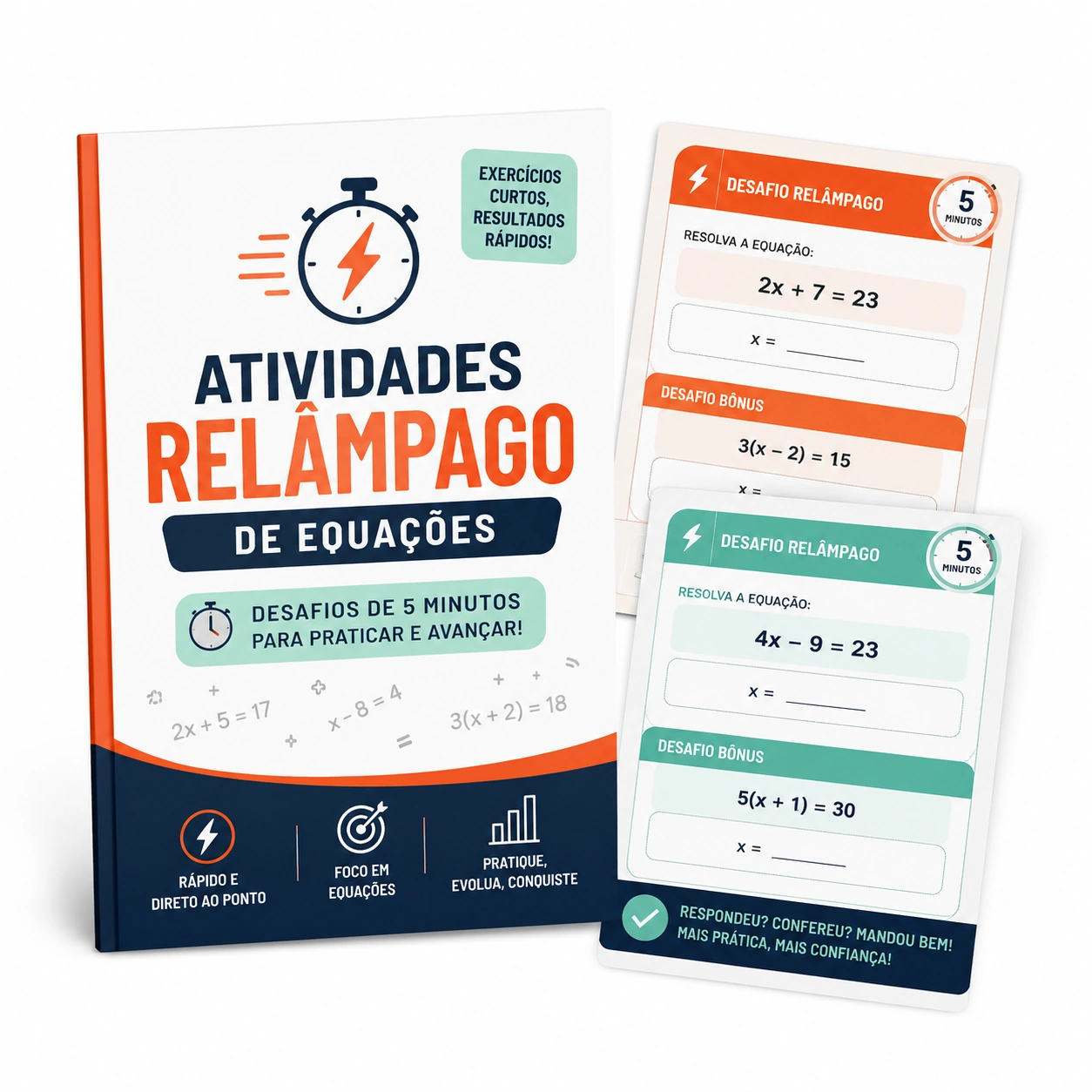 Bônus 5 — Atividades Relâmpago de Equações